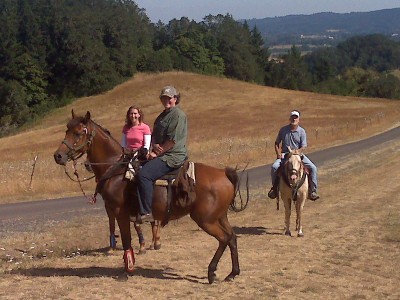 A great way to end every horse ride is a tasting at Youngberg Hill! 1
