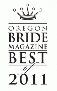 Oregon Bride Magazine Best of 2011 Awards 1