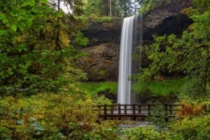 silver falls waterfall