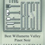TheFiftyBest.com awards Silver for Youngberg Hill 2011 Oregon Pinot Noir. TheFiftyBest.com is an award-winning online guide to fine living, featuring rated listings from unbiased surveys and tastings. This is the first time shined its spotlight on Oregon’s Willamette Valley Pinot Noir 1