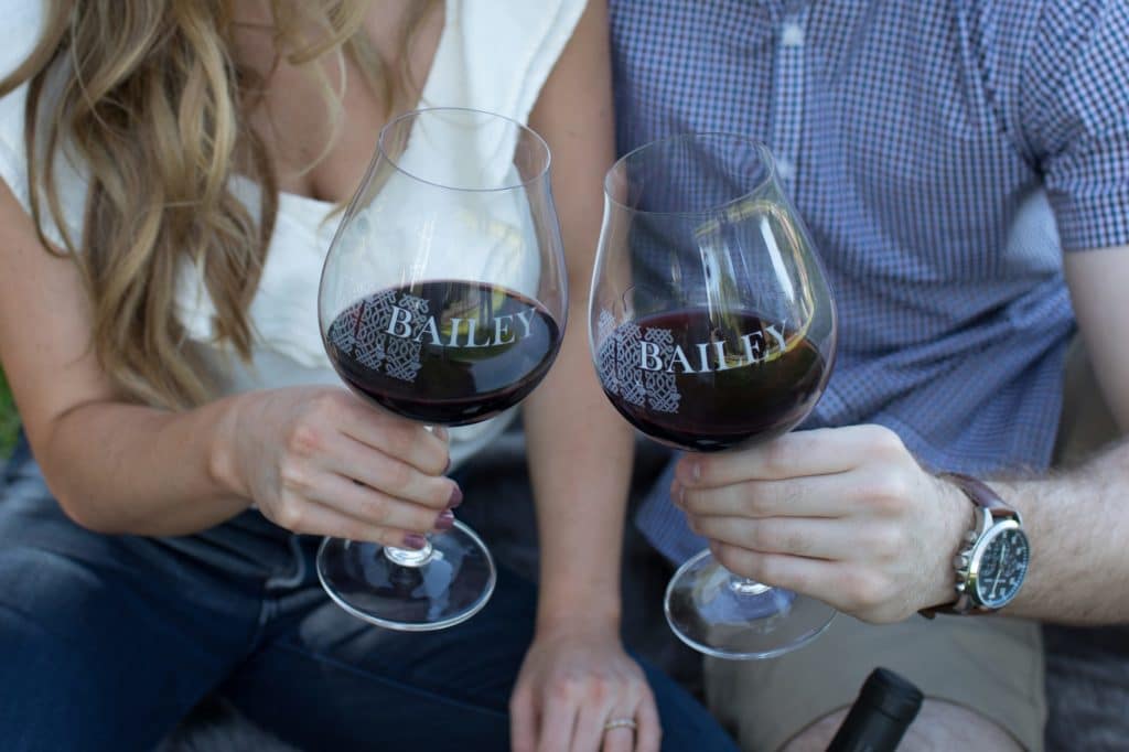 A glass of Bailey Family Wines pinot noir is the perfect pairing with fall.