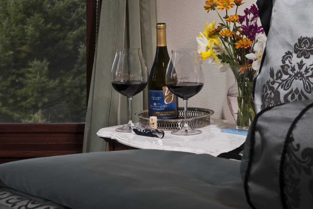 The guest rooms of our Willamette Valley Bed and Breakfast have all the amenities and ambience you'll need for a great romantic getaway.