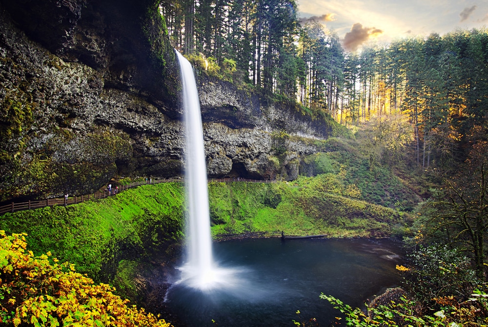 Oregon waterfalls